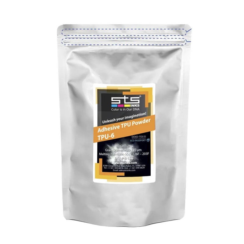 STS Direct To Film (DTF) P-6 Low Migration Powder - 1 lb DTF STS Inks