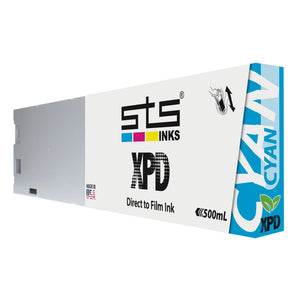 STS Direct to Film (DTF) XPD Ink Cartridge Set 500 ml - CMYK + W STS Inks 