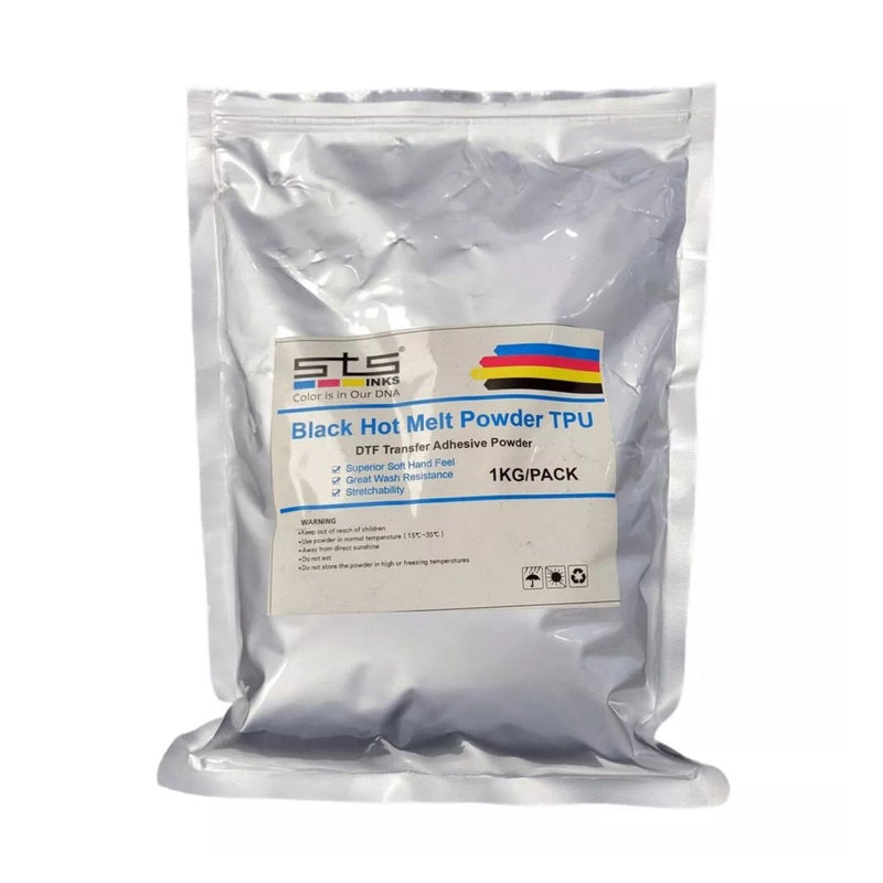 STS Direct To Film (DTF) TPU Black Powder - 1 KG - Swing Design