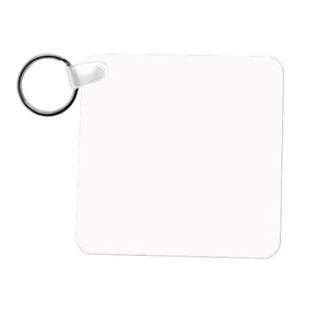Sublimation Keychain Blanks - 2-Sided Square 2.25" x 2.25" - 5524 - Swing Design