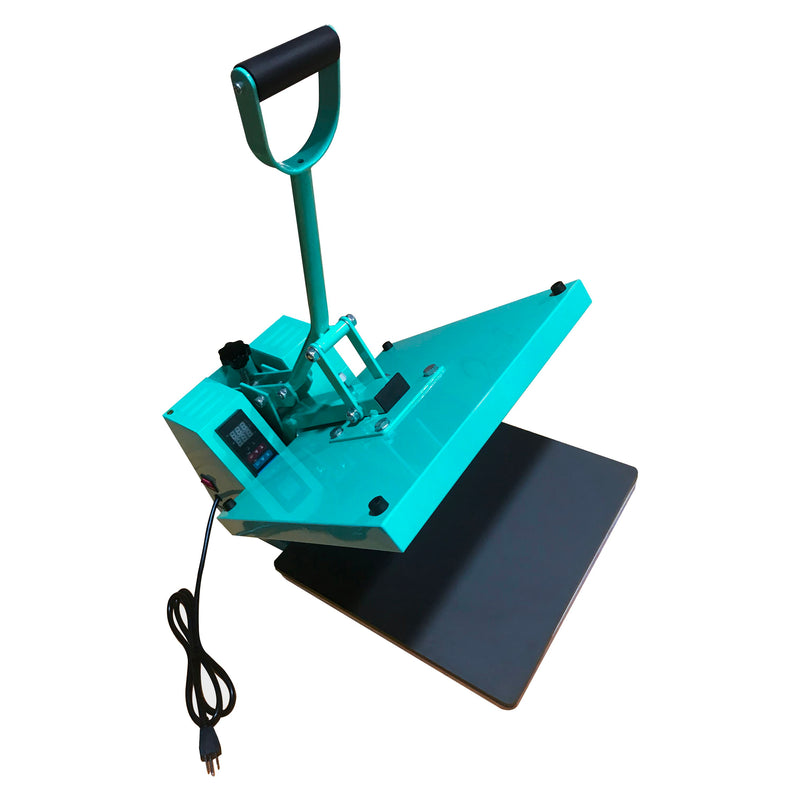 Swing Design 15" x 15" Craft Heat Press - Turquoise Heat Press Swing Design