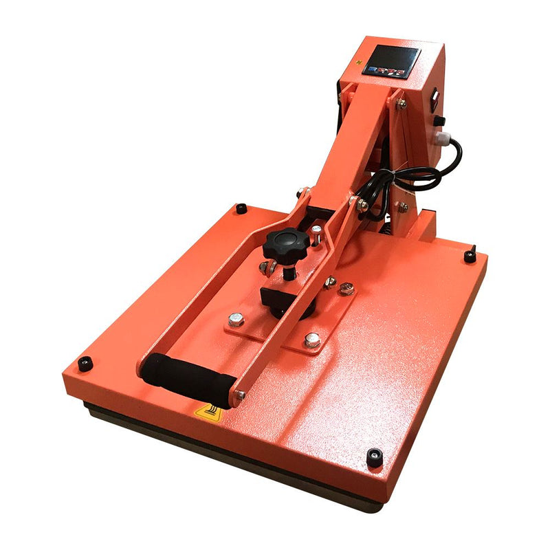 Swing Design 15" x 15" PRO Slide Out Heat Press - Coral Heat Press Swing Design