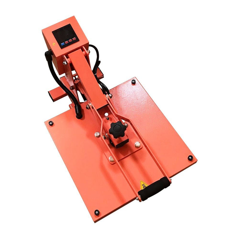 Swing Design 15" x 15" PRO Slide Out Heat Press - Coral - Swing Design5