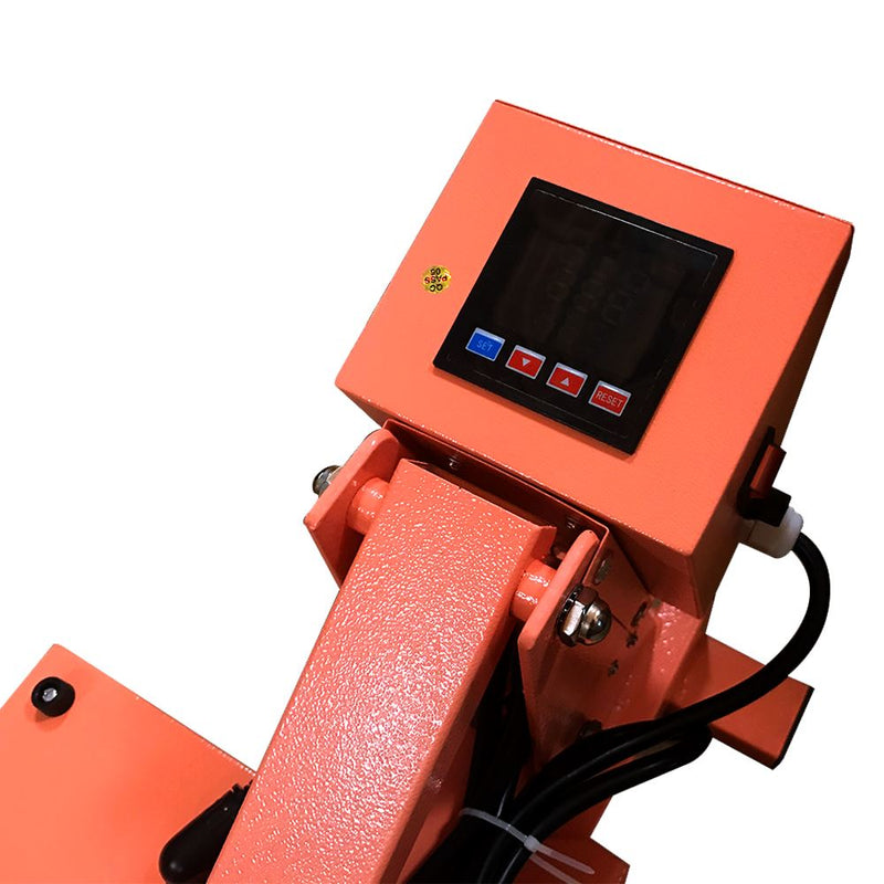 Swing Design 15" x 15" PRO Slide Out Heat Press - Coral Heat Press Swing Design