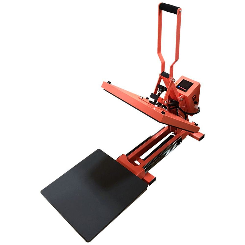Swing Design 15" x 15" PRO Slide Out Heat Press - Coral - Swing Design1