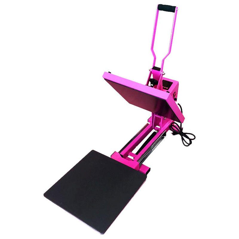 Swing Design 15" x 15" PRO Slide Out Heat Press - Pink Heat Press Swing Design