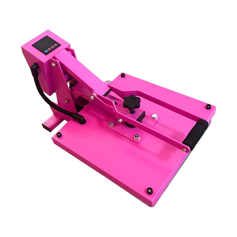Swing Design 15" x 15" PRO Slide Out Heat Press - Pink Heat Press Swing Design