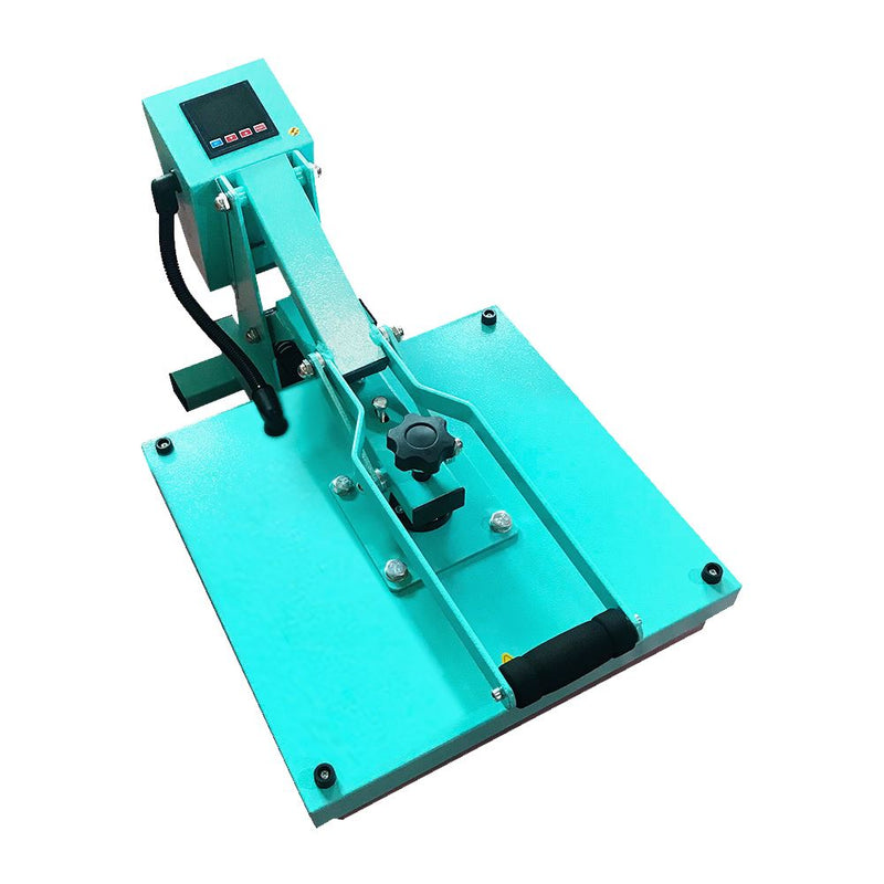 Swing Design 15" x 15" PRO Slide Out Heat Press - Turquoise Heat Press Swing Design