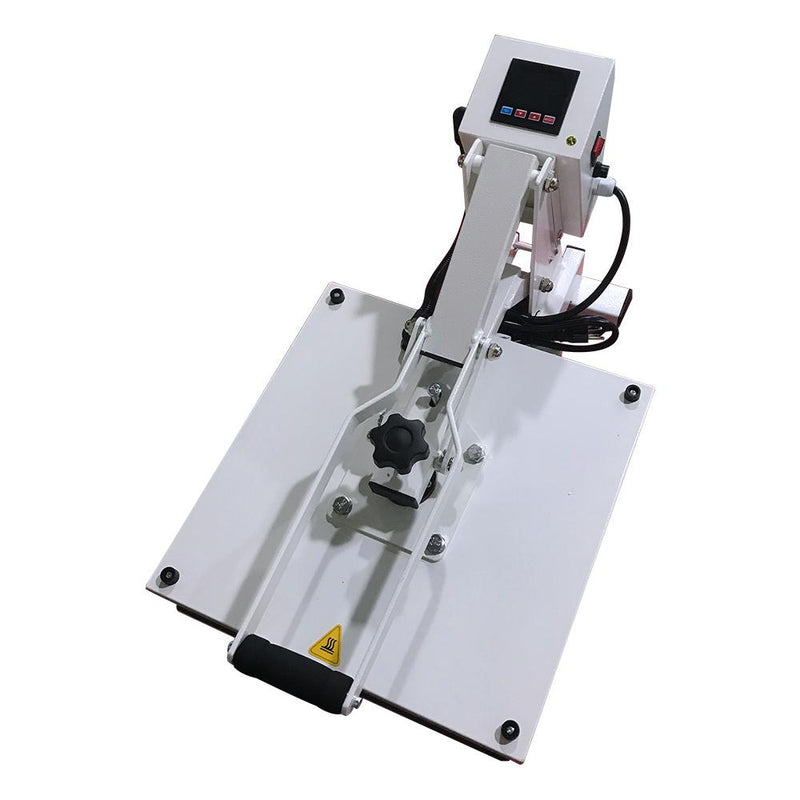 Swing Design 15" x 15" PRO Slide Out Heat Press - White Heat Press Swing Design