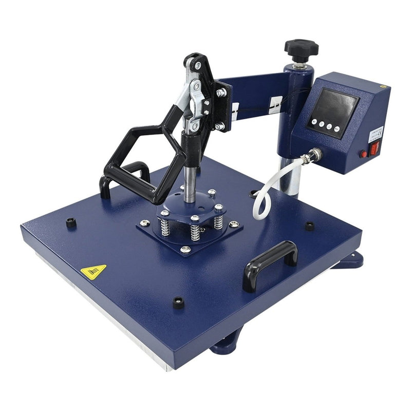 Swing Design 15" x 15" Swing Away 8-in-1 Heat Press - Navy - Swing Design