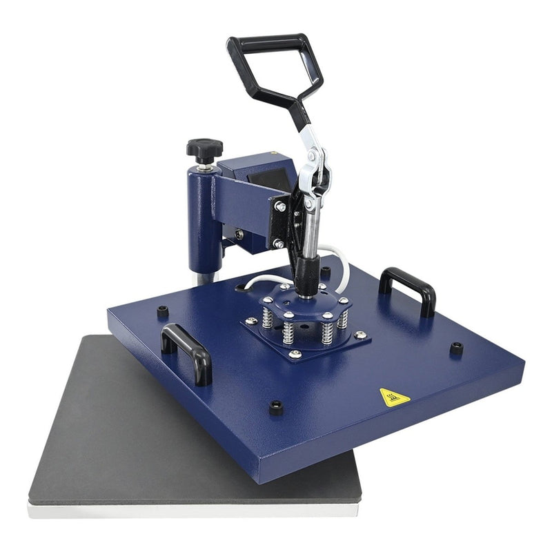 Swing Design 15" x 15" Swing Away 8-in-1 Heat Press - Navy - Swing Design