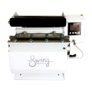 Swing Design 7-in-1 Tumbler Press 20oz/30oz - White Heat Press Swing Design 
