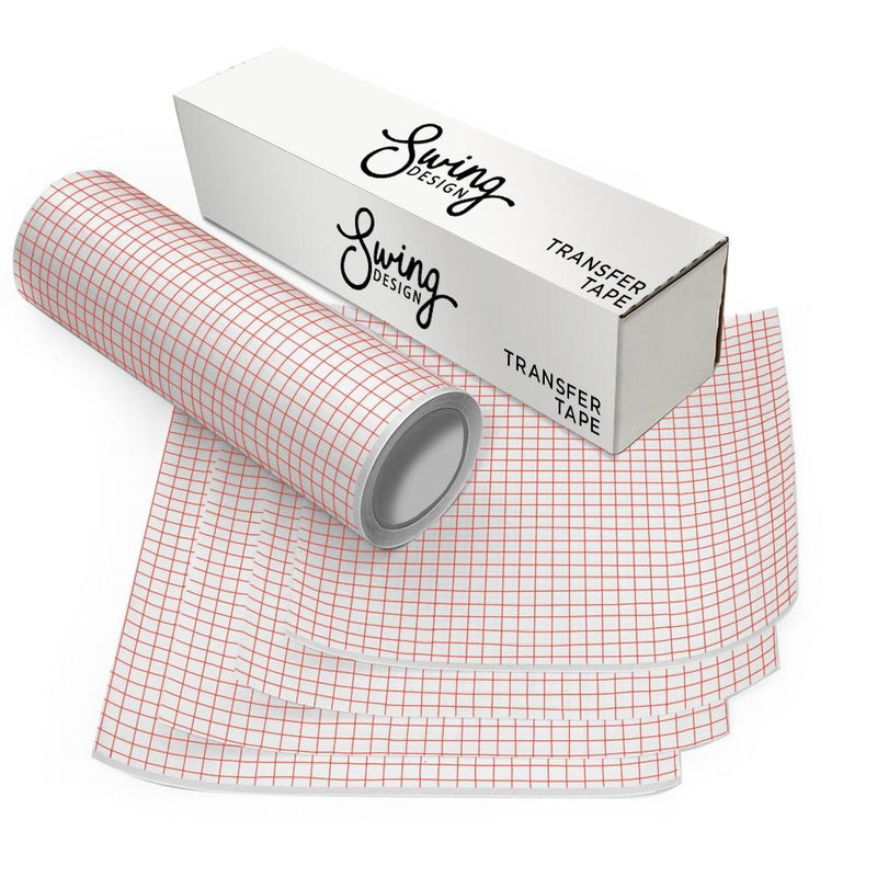 Swing Design Gridded Smooth Release Transfer Tape - 24 Pack Oracal Vinyl Swing Design