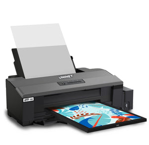 Uninet 100 Direct To Film A3+ Sheet Printer w/Training, 16”x 24” Oven, Filter DTF Bundles UniNET 