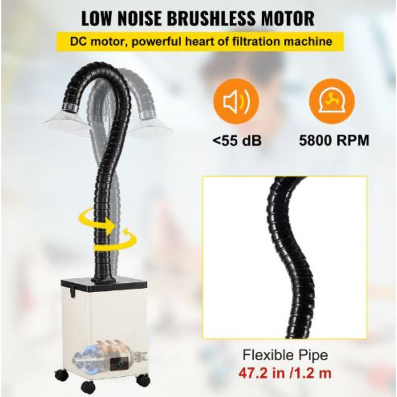 Uninet Direct to Film (DTF) Fume Extractor for DTF Powder Curing - Swing Design6