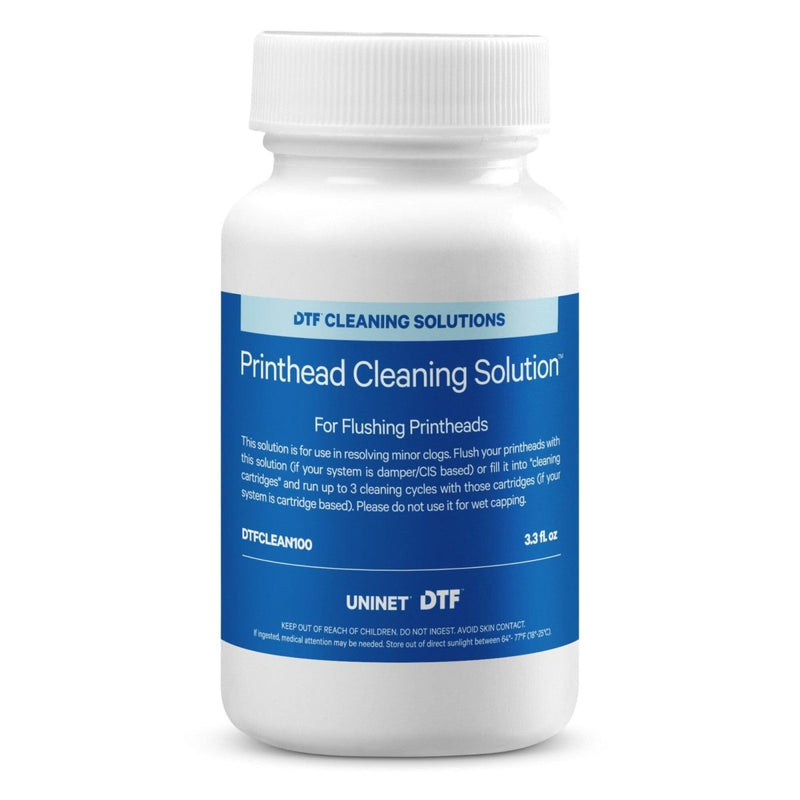 Uninet Direct to Film (DTF) Printhead Cleaning Solution - 100 ml - Swing Design1