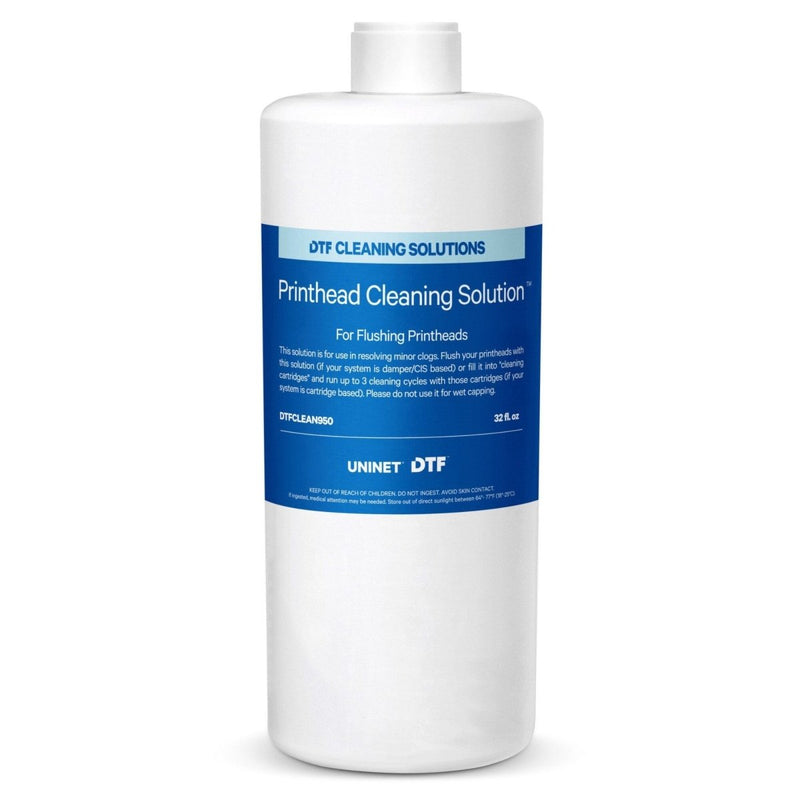 Uninet Direct to Film (DTF) Printhead Cleaning Solution - 950 ml - Swing Design2