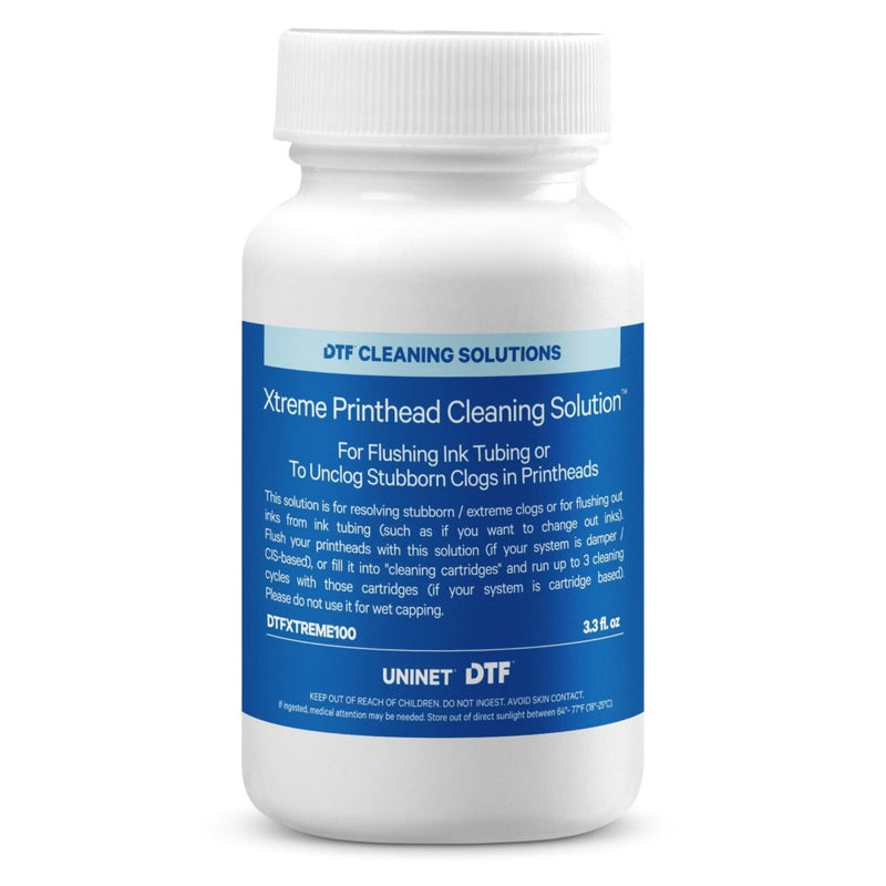 Uninet Direct to Film (DTF) Xtreme Printhead Cleaning Solution - 100 ml - Swing Design1