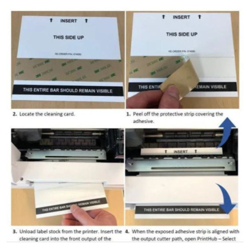 Uninet IColor 200/250 Output Cleaning Card - 10 Pack - Swing Design2