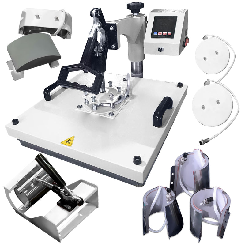 Uninet IColor 560 Business Bundle w/ 8-in-1 Heat Press, Media, $1044 Software Sublimation Bundle UniNET