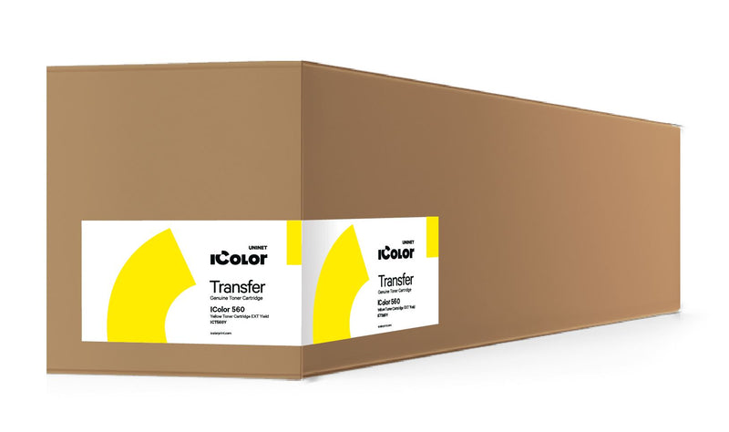 Uninet IColor 560 CMY + White Toner Cartridge Kit - 7,000 Page Yield Sublimation Bundle UniNET