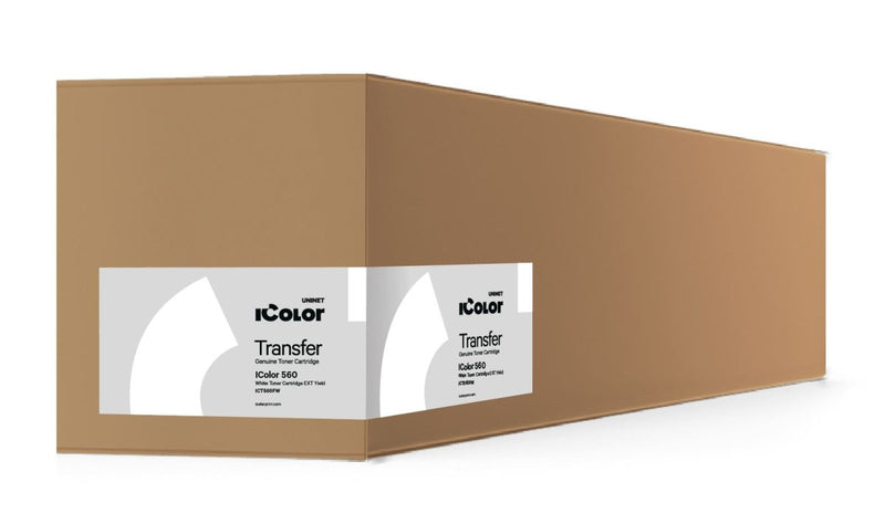Uninet IColor 560 CMY + White Toner Cartridge Kit - 7,000 Page Yield - Swing Design2