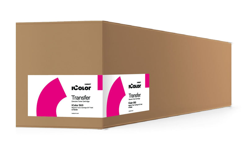 Uninet IColor 560 CMY + White Toner Cartridge Kit - 7,000 Page Yield Sublimation Bundle UniNET