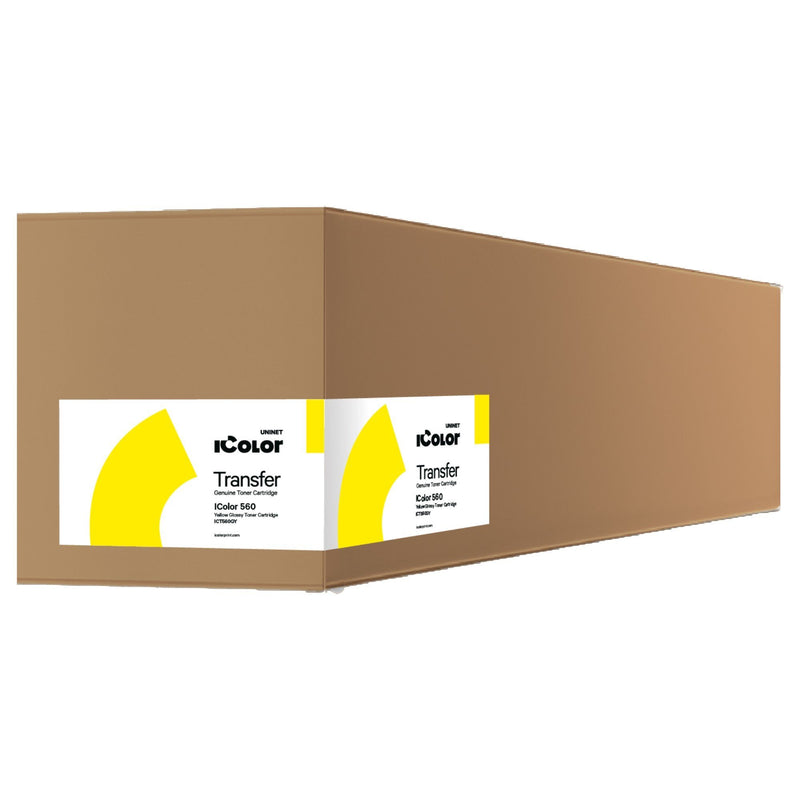 Uninet IColor 560 Glossy Toner Cartridge for Underprint Applications - Yellow Sublimation Bundle UniNET