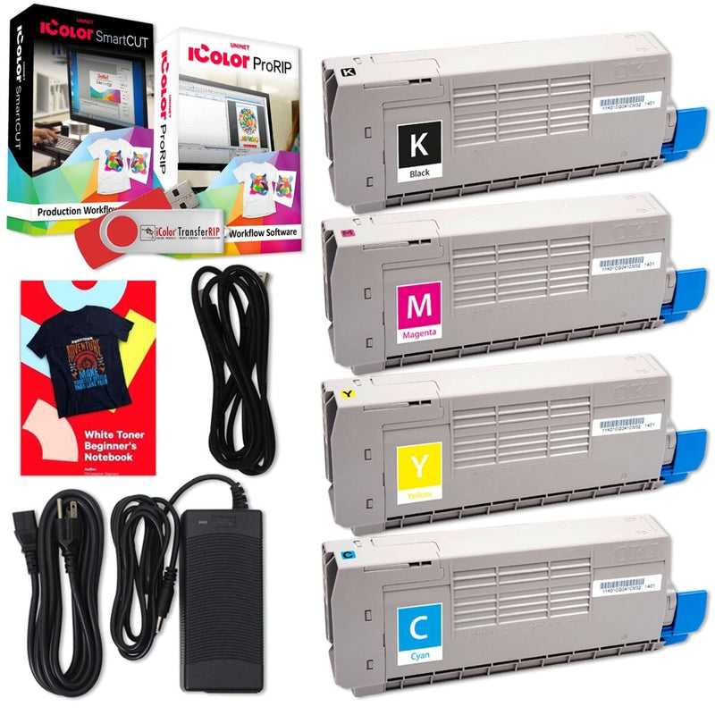 Uninet IColor 650 Digital Color & White Transfer Printer w/ $1044 Software - Swing Design