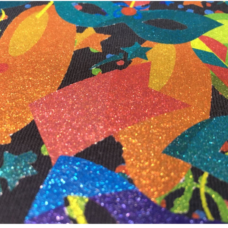 Uninet iColor 650 Standard 2 Step Media w/ Glitter ‘B’ Adhesive Paper - 100 Pack Sublimation Bundle UniNET