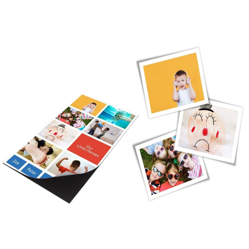 Uninet iColor Magnetized Media, White Polyester - 11" x 17" - 25 Pack - Swing Design6