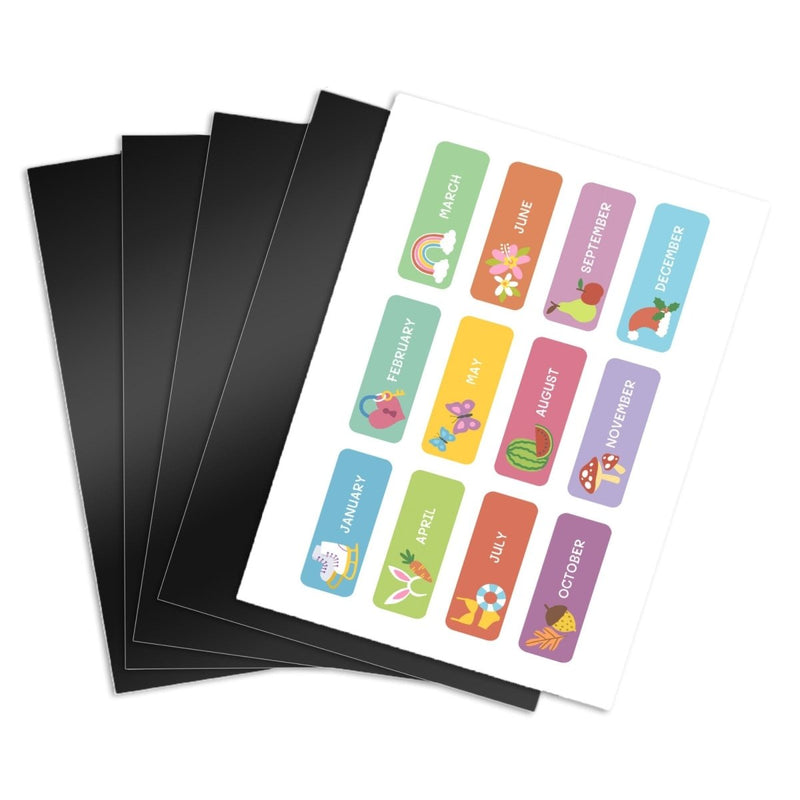 Uninet iColor Magnetized Media, White Polyester - 8.5" x 11" - 25 Pack - Swing Design2
