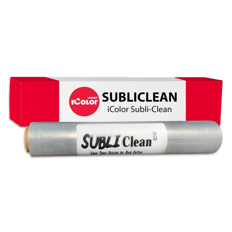Uninet Subli-Clean Transparent Dye Sublimation Roll for Hard Surfaces - 8.5" x 100 FT - Swing Design1