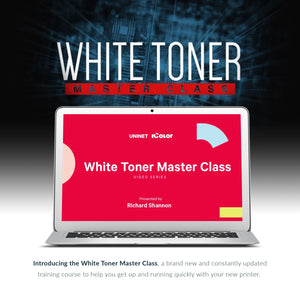 Uninet White Toner 6 Hour Master Class Training Sublimation Bundle UniNET 