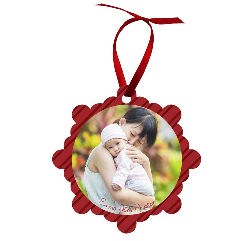 Unisub Sublimation London Ornament Blank 2.99" x 2.99" - 410210 Pack - Swing Design1