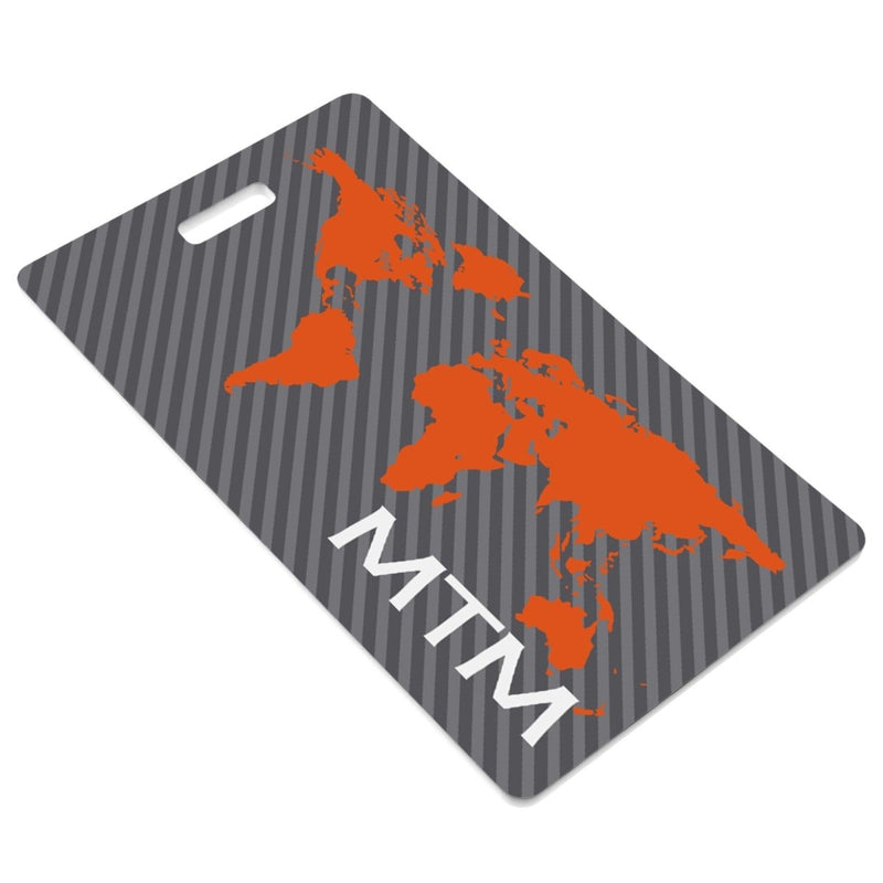 Unisub Sublimation Rectangle Bag Tag Blank 2.5"x 4.25" - 565510 - Swing Design3