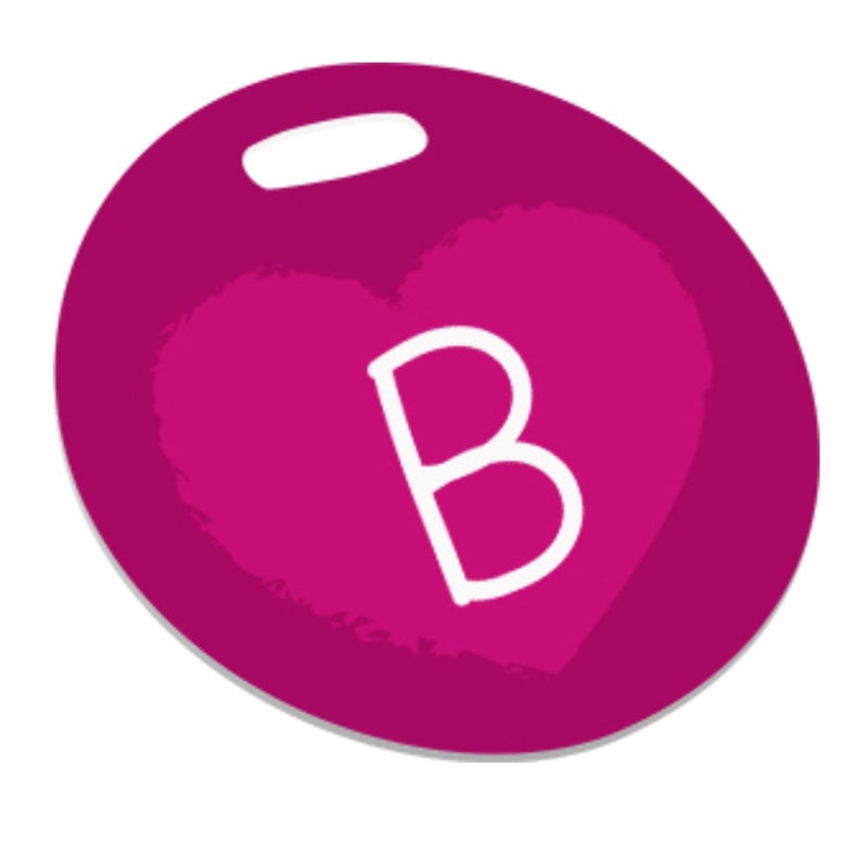 Unisub Sublimation Round Bag Tag Blank 4" - 550710 - Swing Design2