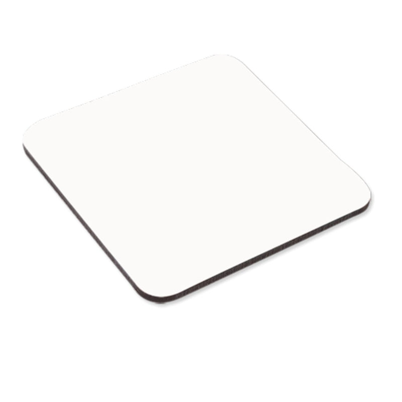 Unisub Sublimation Blank Coasters Square w/ Cork Back 3.78" x 3.78" - 56778 Coasters - Swing Design3