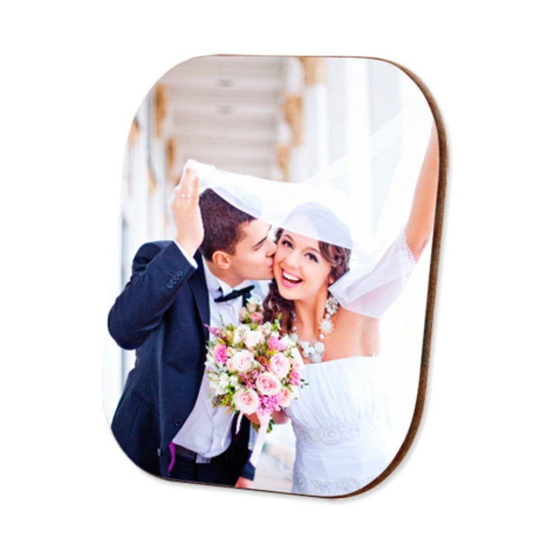Unisub Sublimation Square Coaster Blanks - 4 Pack 4" x 4" - 10098 Coasters - Swing Design1