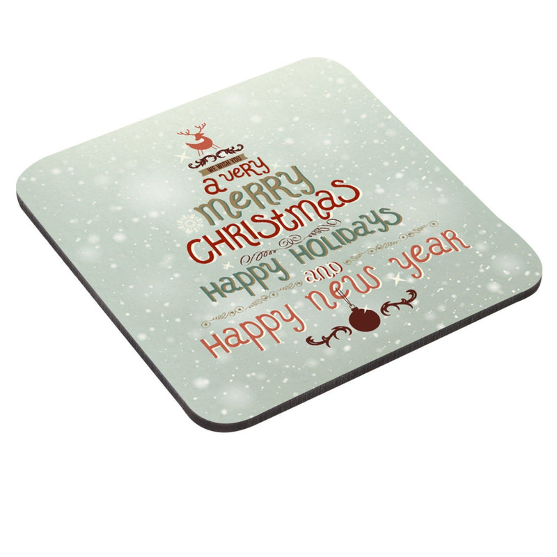 Unisub Sublimation Blank Coasters Square w/ Cork Back 3.78" x 3.78" - 5677 Sublimation Unisub