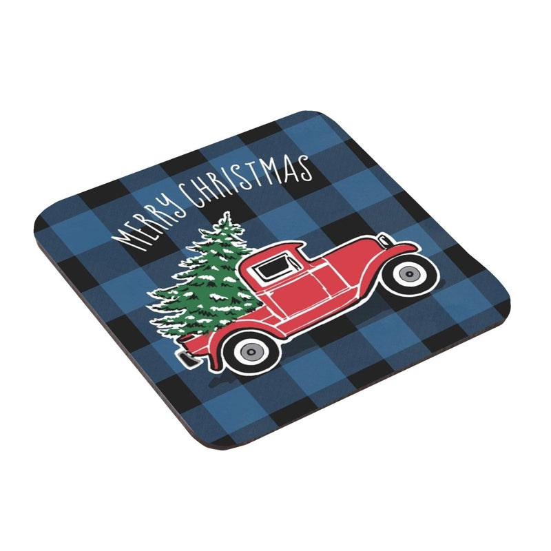 Unisub Sublimation Blank Coasters Square w/ Cork Back 3.78" x 3.78" - 56778 Coasters - Swing Design1