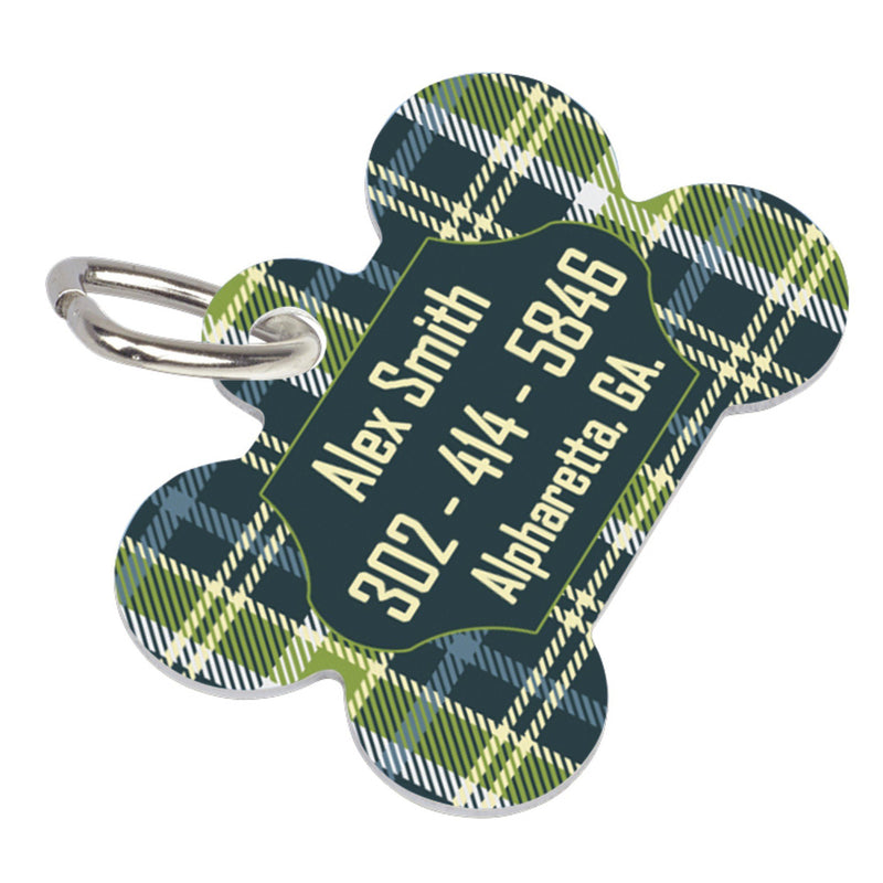 Unisub Sublimation Bone Pet Tag Blanks - 2-Sided - 4738 - Swing Design