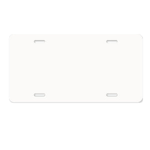 Unisub Sublimation License Plate Blanks - 5656 - Swing Design