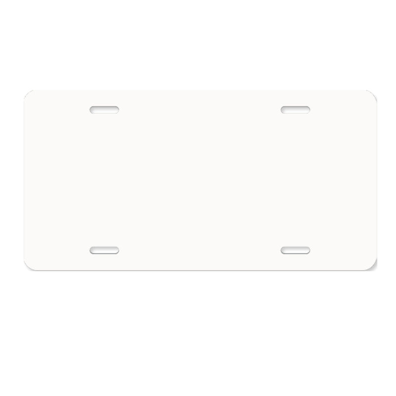 Unisub Sublimation License Plate Blanks - 5656 - Swing Design