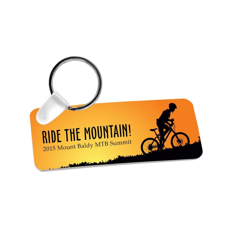 Unisub Sublimation Rectangle Keychain Blank 3" x 1.25" - 5525 - Swing Design