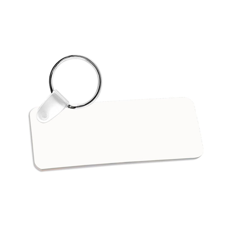 Unisub Sublimation Rectangle Keychain Blank 3" x 1.25" - 5525 - Swing Design