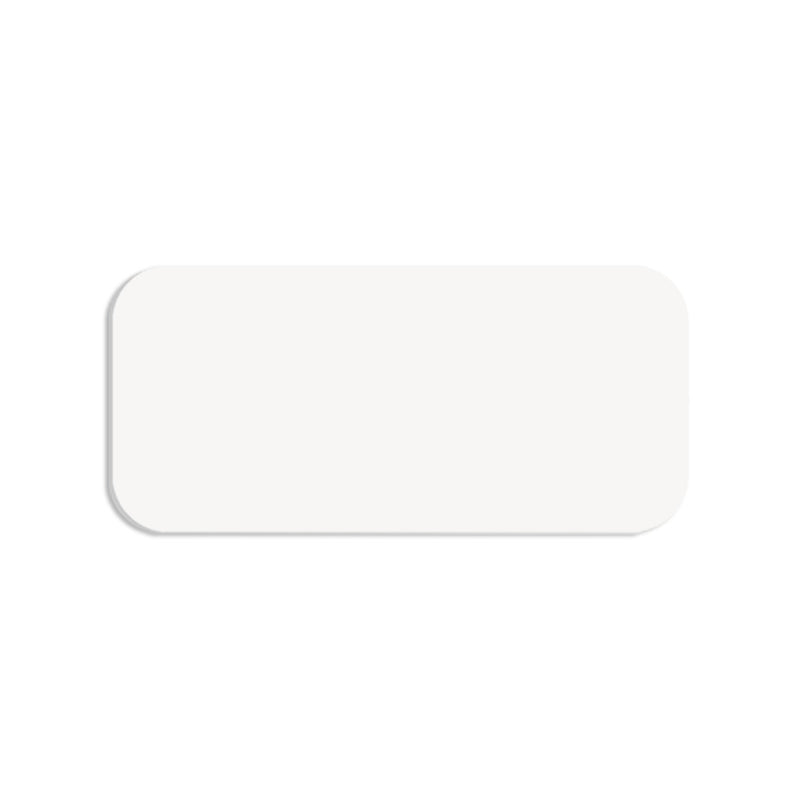 Unisub Sublimation Rectangle Name Tag 1.25" x 3" - 550250 - Swing Design2