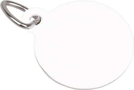 Unisub Sublimation Round Pet Tag Blanks - 2-Sided - 4739 - Swing Design