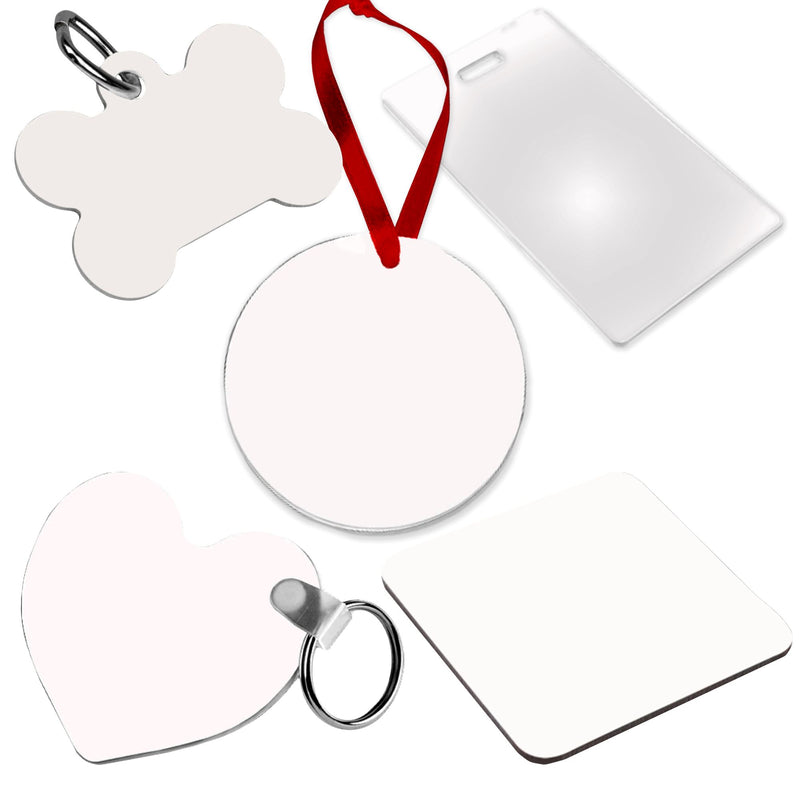 Unisub Sublimation Sample Blank Set - 5 Piece Sublimation Unisub