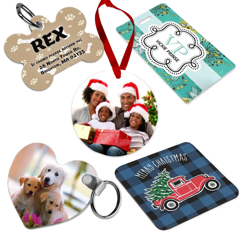 Unisub Sublimation Sample Blank Set - 5 Piece Sublimation Unisub